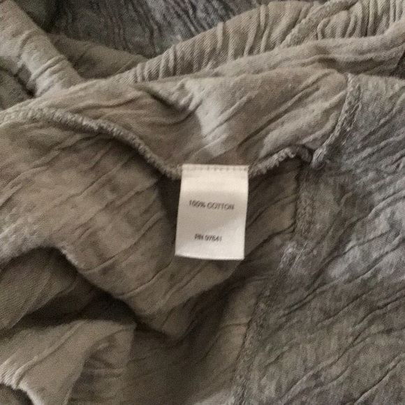 Pure j.Jill women’s gray long sleeves textured 2 pocket above the knee dress - Picture 4 of 10